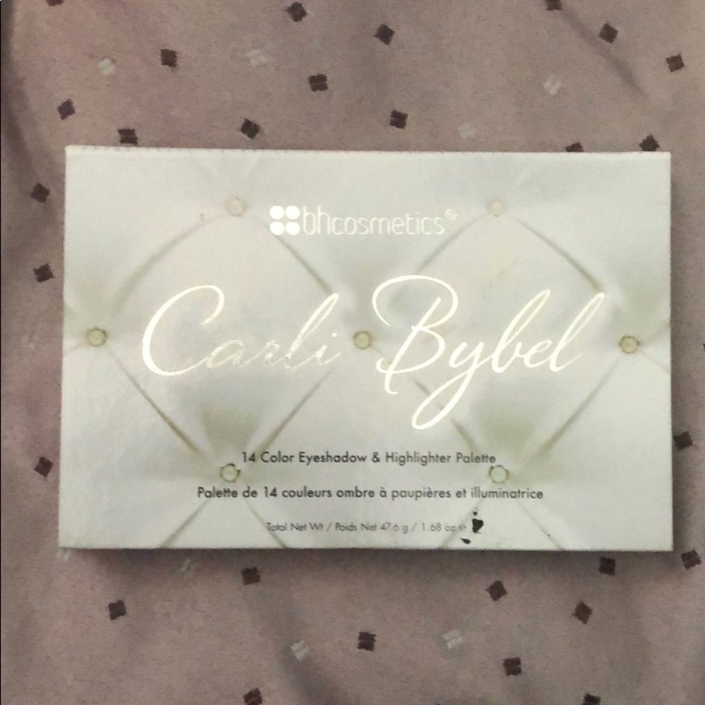 Carli bybel Bhcosmetics palette